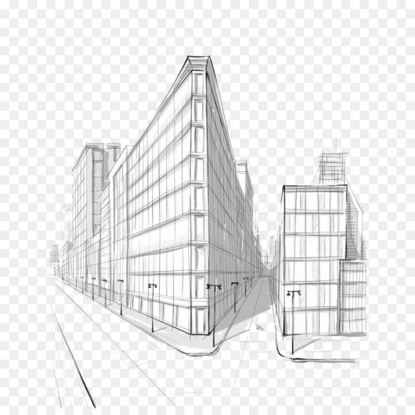 Эскиз архитектурного сооружения