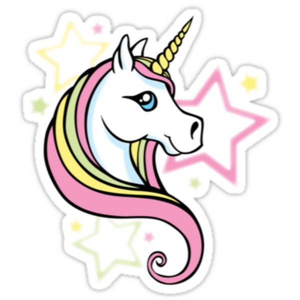 Единорог стилизация