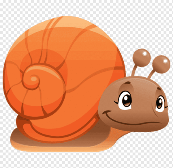 Мультяшные улитки