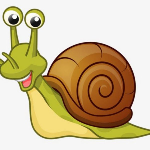 Мультяшные улитки
