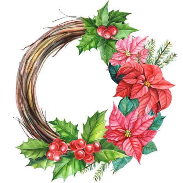 Венок иллюстрация