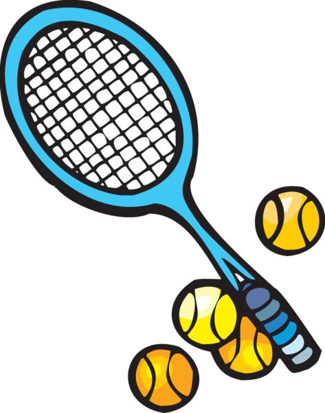 Спортивный инвентарь мультяшный