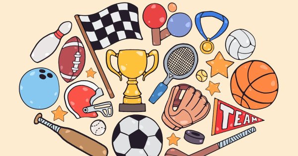 Спорттовары вектор