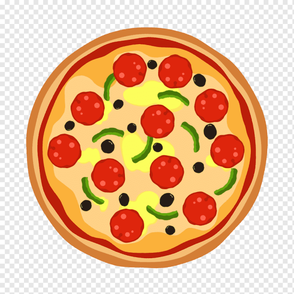 Пицца мультяшная