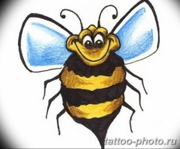 Полёт шмеля рисунок