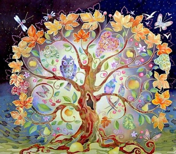 Мировое Древо славян амулет