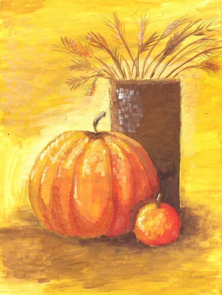 Осенний натюрморт легкий