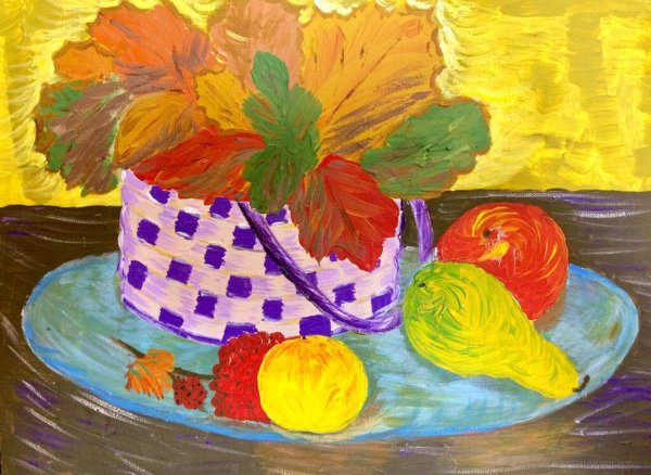 Осенний натюрморт подготовительная группа