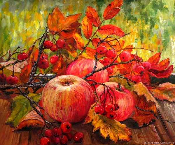 Художник ф.Клименко "осенние листья"