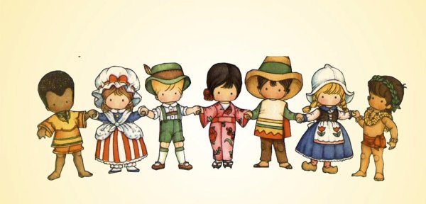 Дети разных народов