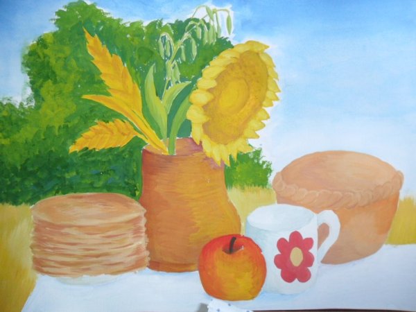 Рисунок на кубанскую тему