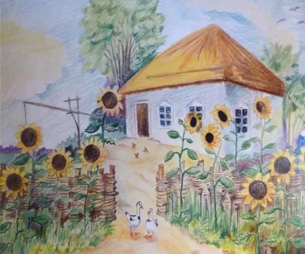 Рисунок на тему Кубань