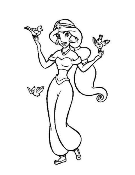 Раскраска Шехерезада Римского-Корсакова