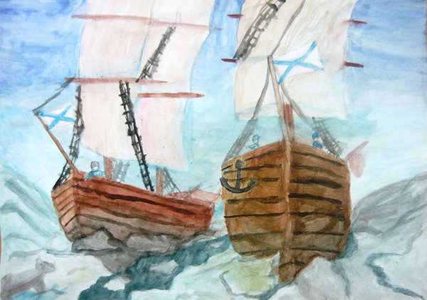 Рисунок на тему открытие Антарктиды