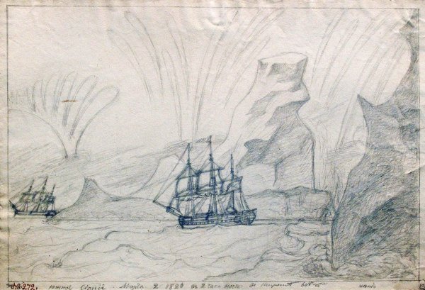 Павел Михайлов рисунки Антарктиды