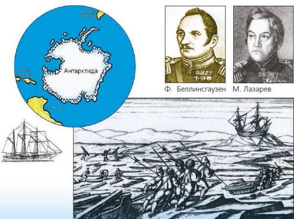 Экспедиция Лазарева и Беллинсгаузена в Антарктиду