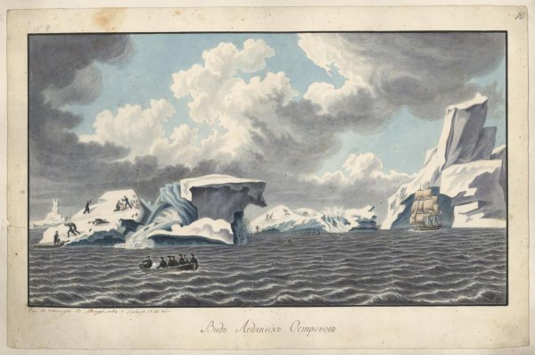 Павел Михайлов живопись Антарктида