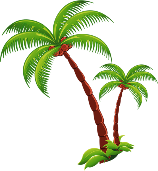 Пальмы мультяшные