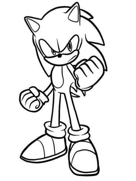 Соник бум для срисовки