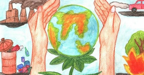 Плакат на тему защита природы