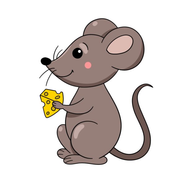 Мышь рисунок для детей
