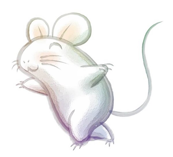 Рисунок мышки для срисовки