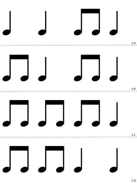 Ритмические карточки