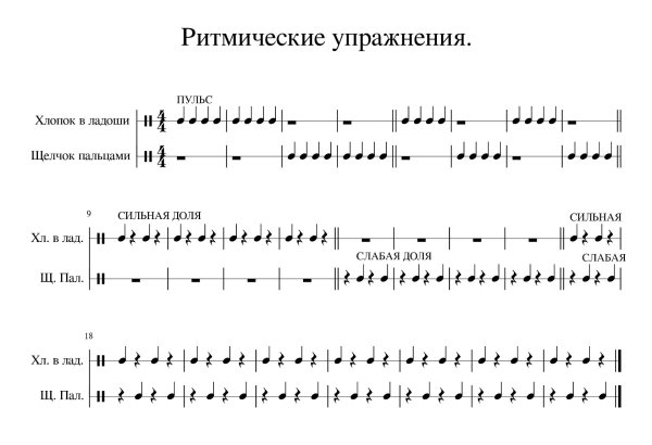 Ритм 8 тактов в размере 3/4