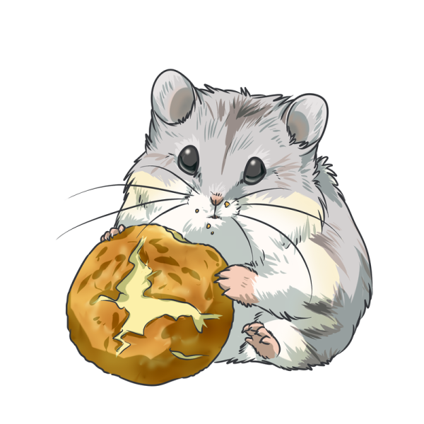 Хомяк мультяшный