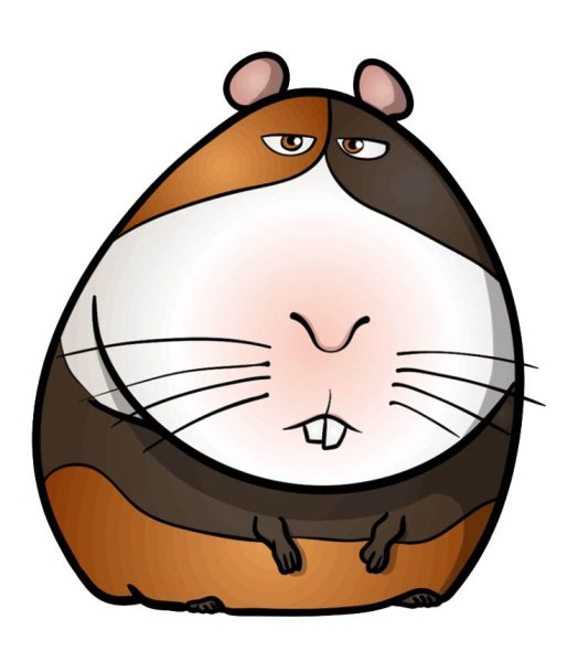 Хомяк мультяшный