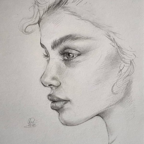 Лицо рисунок