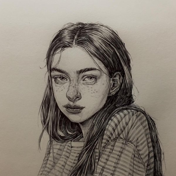 Лицо рисунок