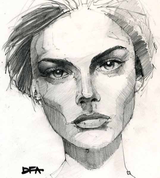 Эскизный портрет