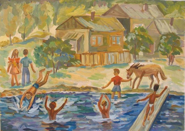 Рисунок лето