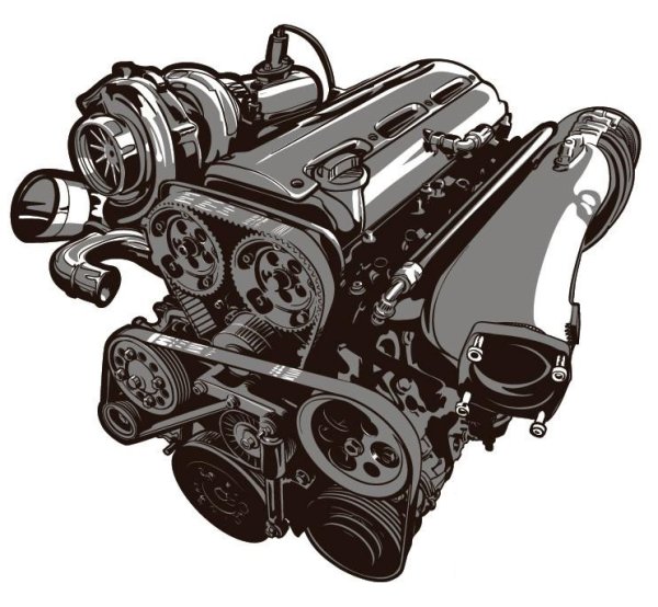 2jz GTE чертеж