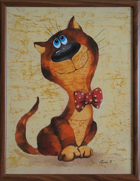 Коты художницы Елена Разина
