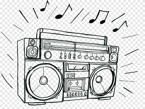 Магнитофон чб