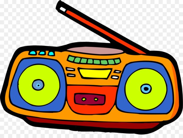 Магнитофон для детей на прозрачном фоне