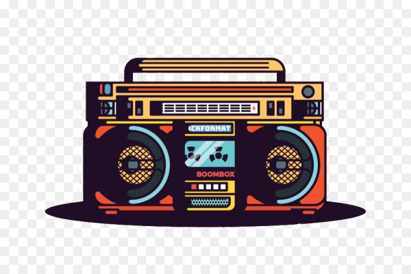 Магнитофон мультяшный