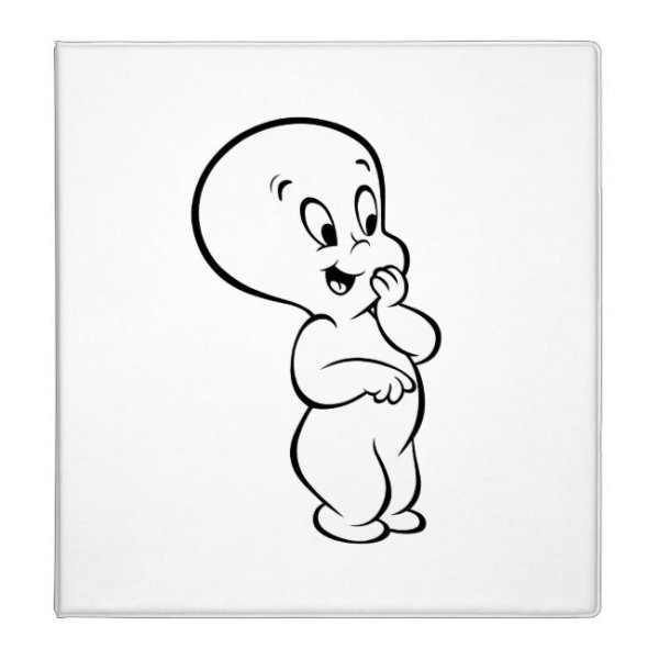 Каспер выглядывает