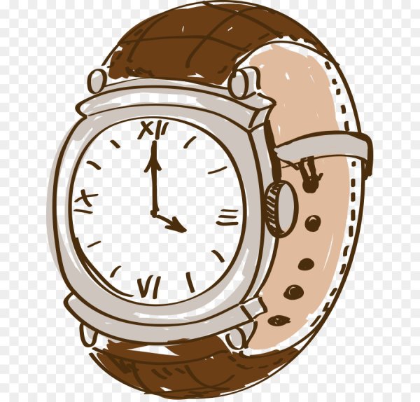 Часы мультяшные