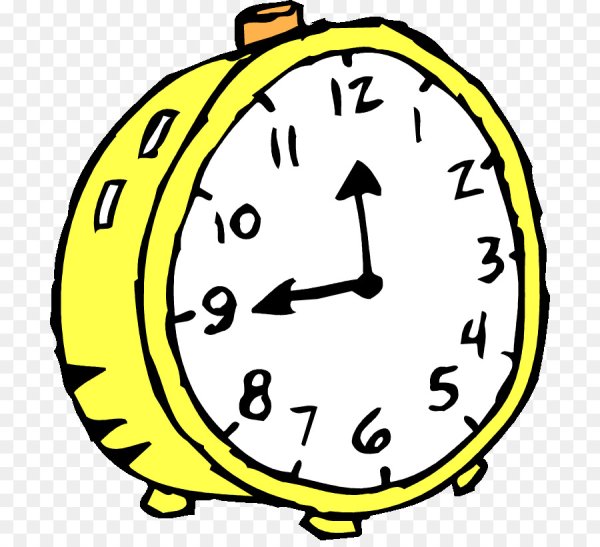 Часы мультяшный