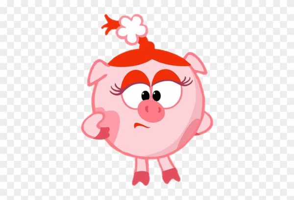 Смешарики Крош и Нюша