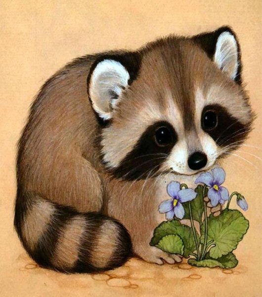 Милые рисунки животных