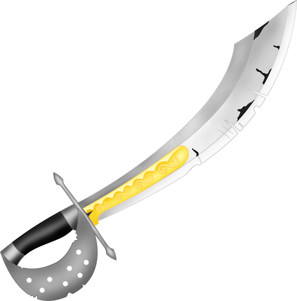 Сабля мультяшная