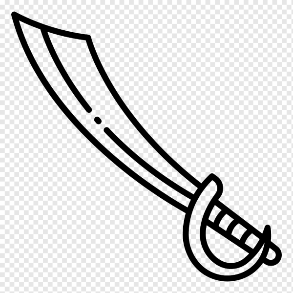 Сабля контур