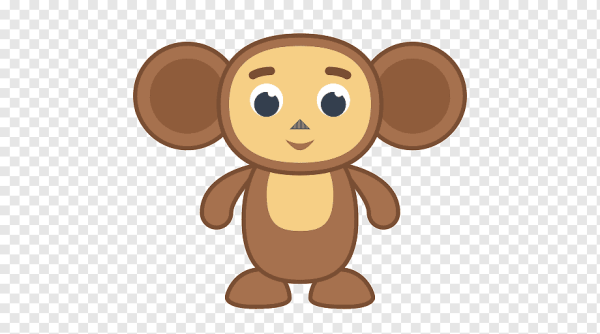 Чебурашка пошаговое рисование