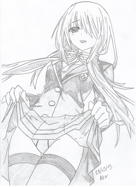 Куруми аниме Рандеву с жизнью срисовки