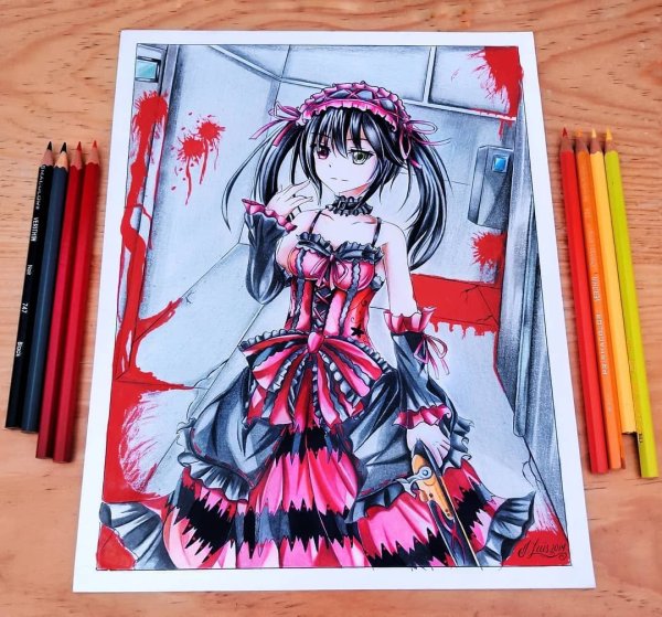 Куруми черно белое