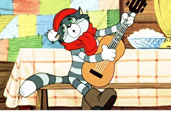 Кот Матроскин из Простоквашино